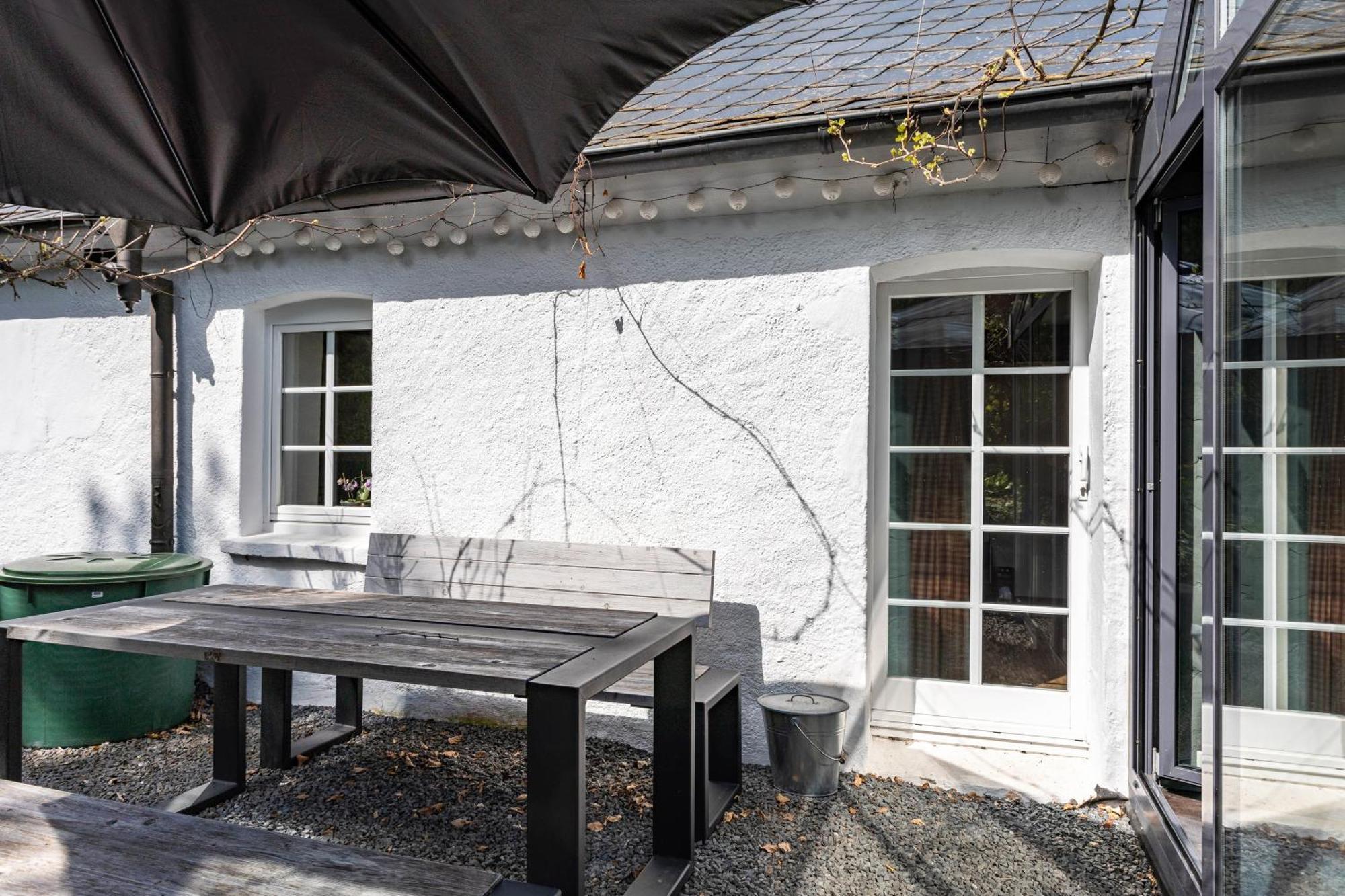 Fachwerk-Ferienhaus 1764 Eslohe Bagian luar foto